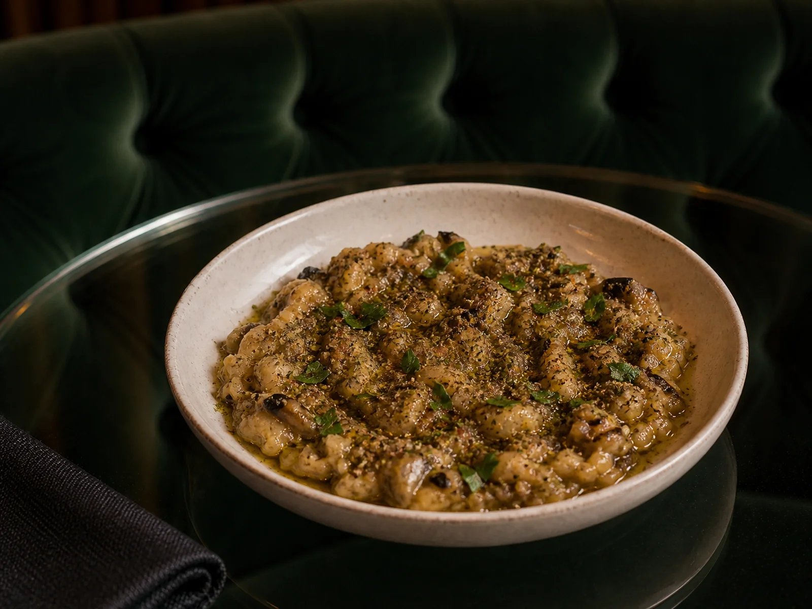 Roasted Eggplant Salad with Zahter