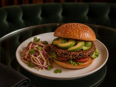 Black Bean Veggie Burger