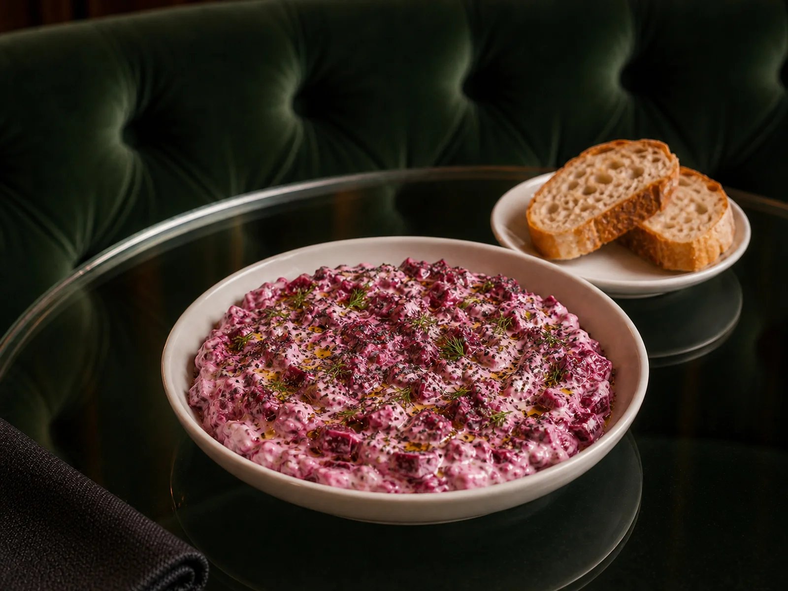 Beet Salad with Poppy Seeds