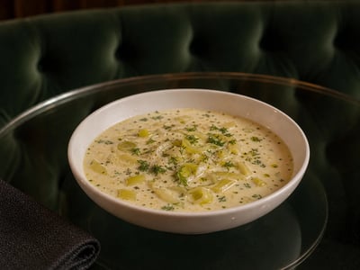 Yoğurtlu Pırasa Çorbası