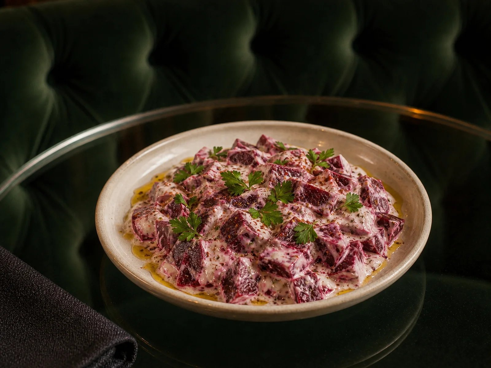 Erzincan Beet Borani with Kurut
