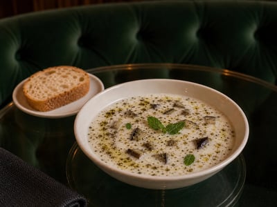 Burdur Naneli Yoğurtlu Patlıcan Çorbası