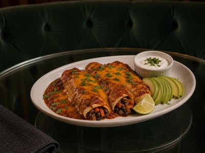 Meksika Fasulyeli Enchilada