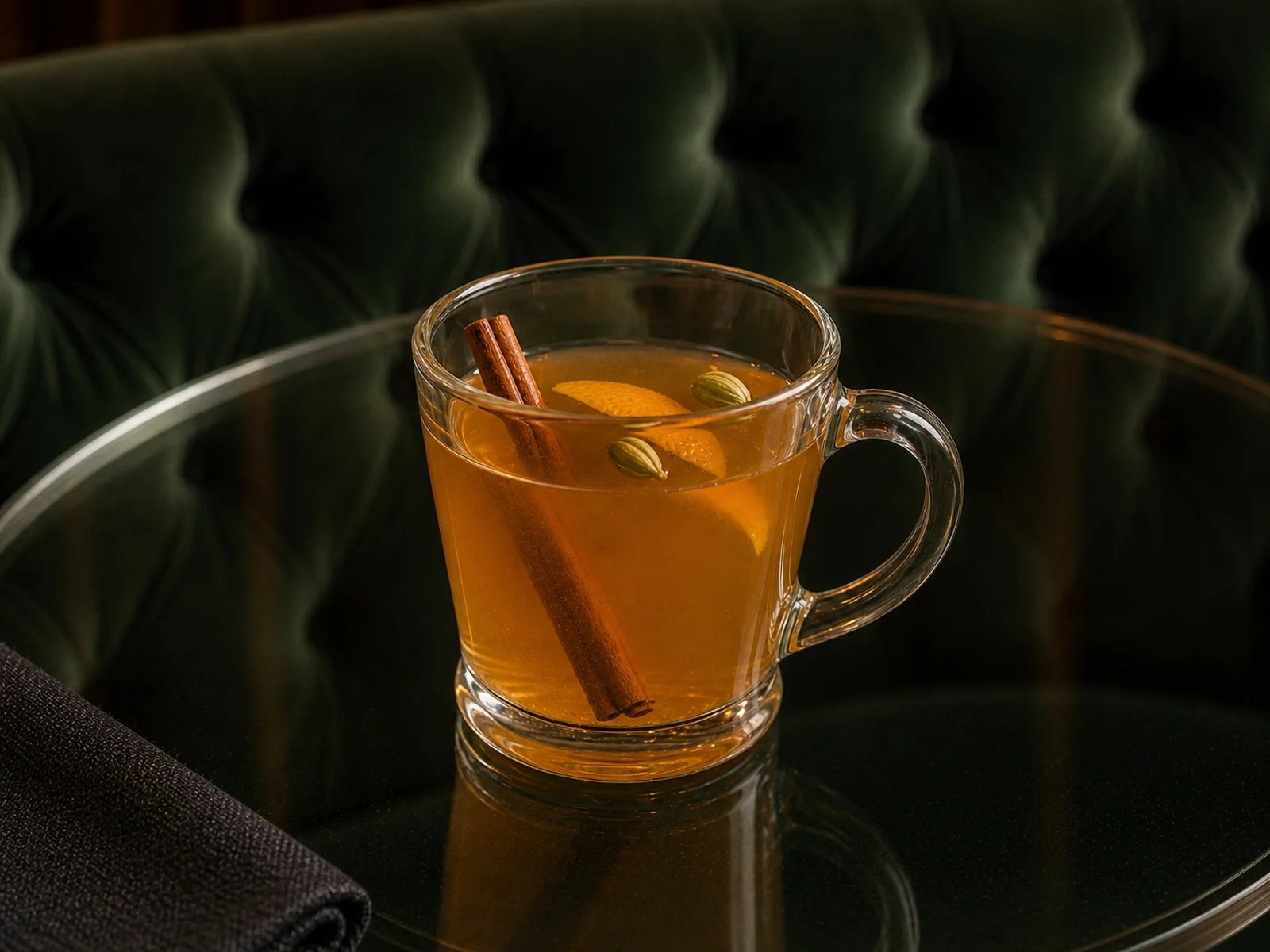 Cardamom Warm Apple Juice