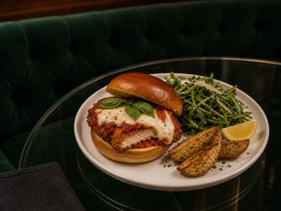 Chicken Parmesan Burger
