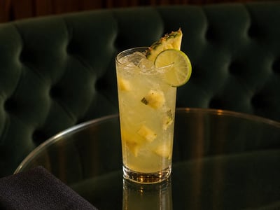 Ananaslı Lime Agua Fresca