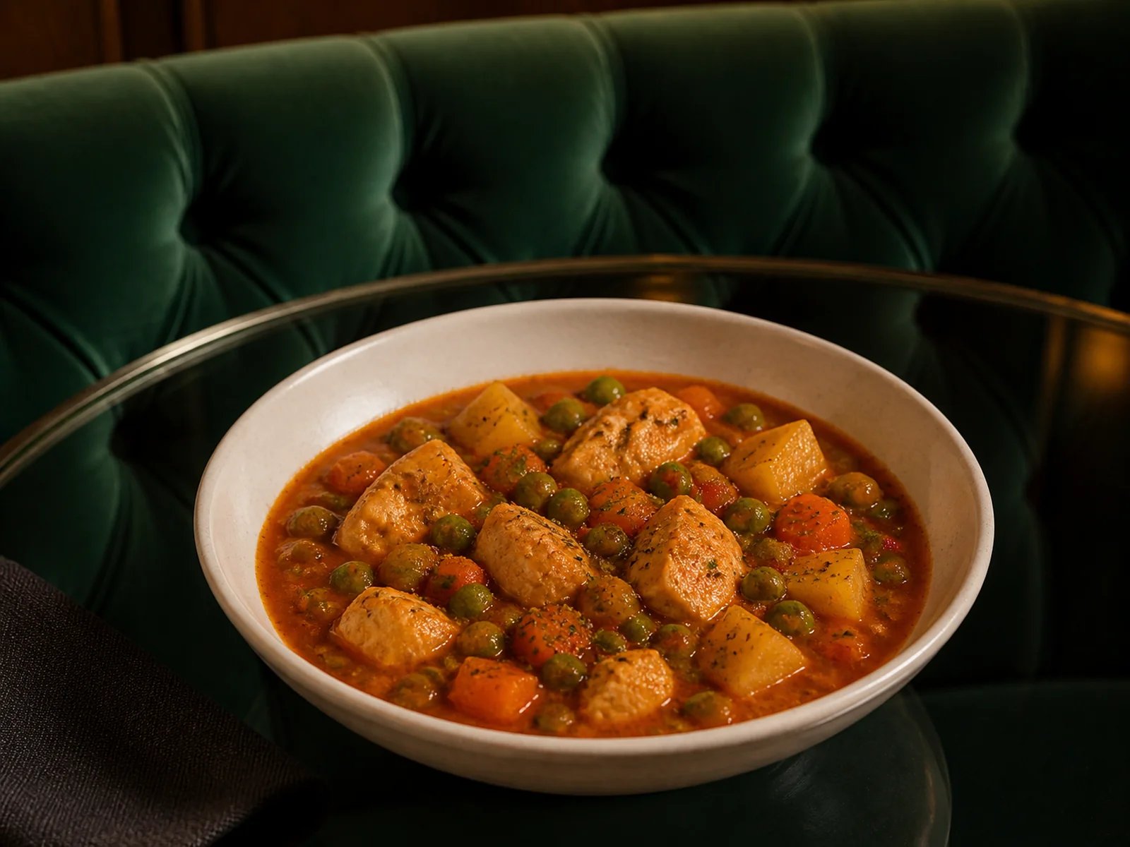 Chicken and Peas
