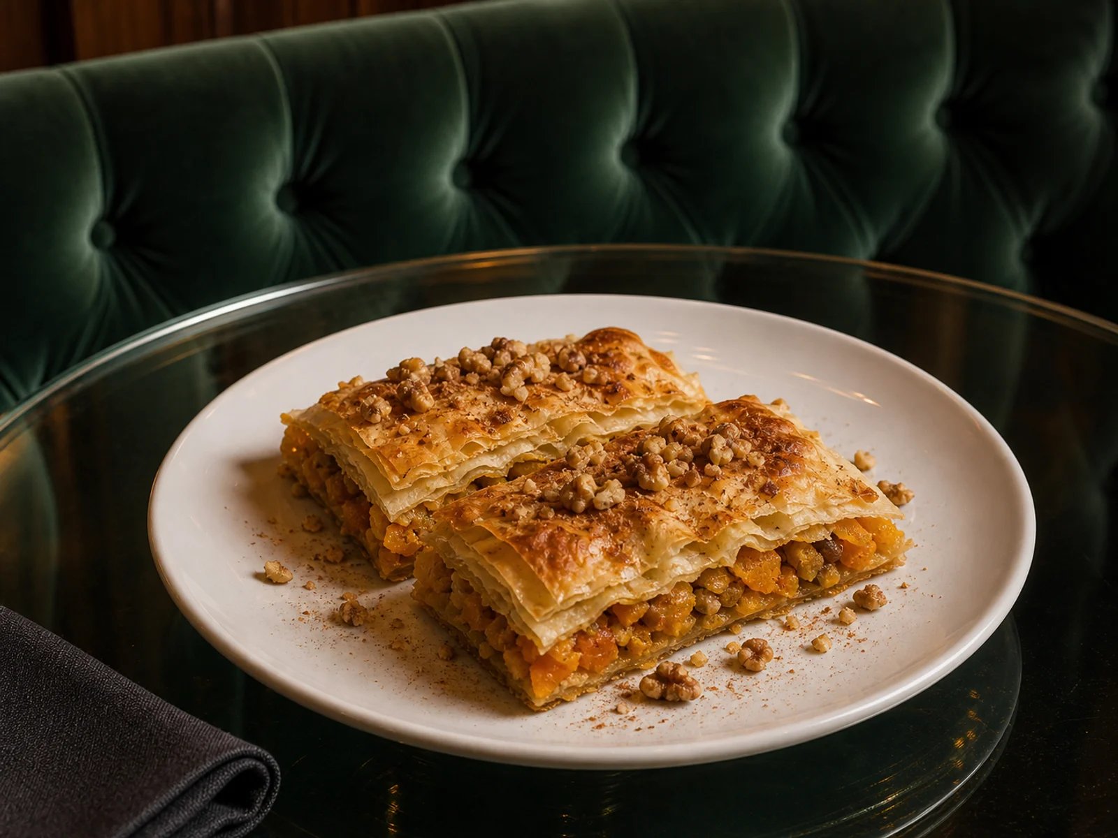 Walnut Pumpkin Borek