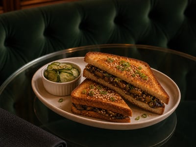 Kyoto Miso Patlıcan Sandviç