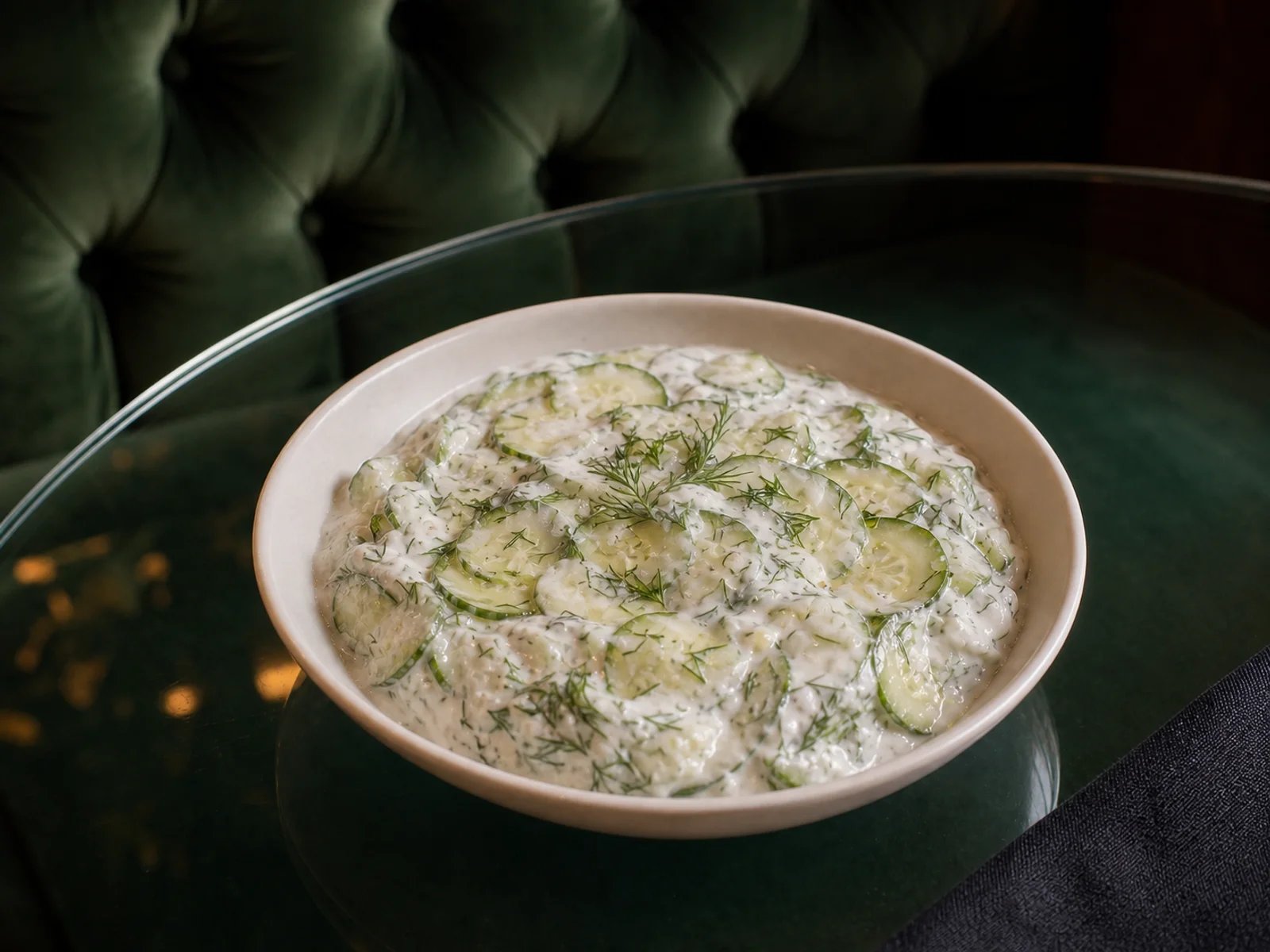Cucumber Yogurt Dill Salad