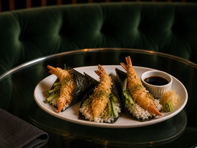 Ebi Tempura Temaki