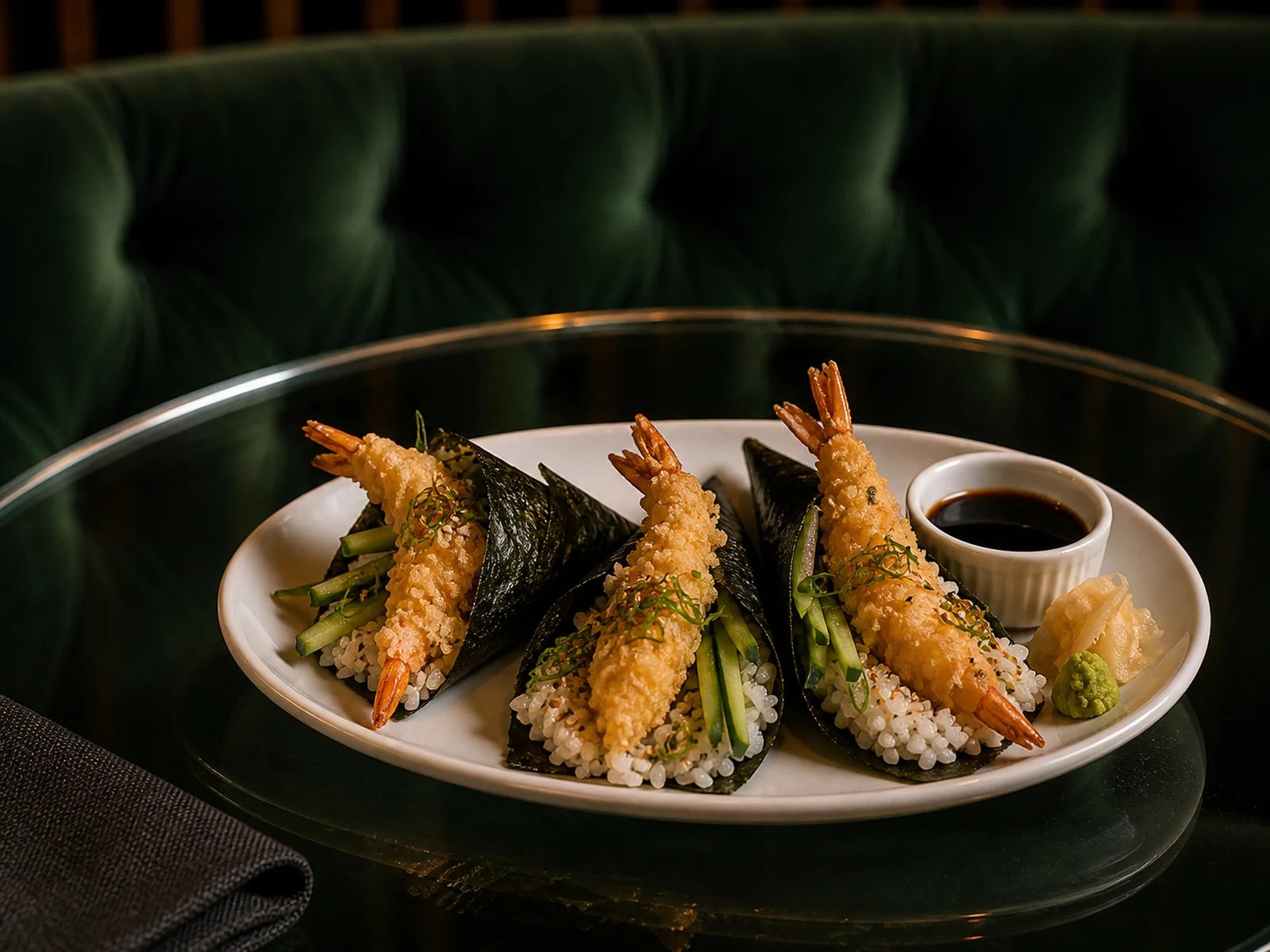Ebi Tempura Temaki