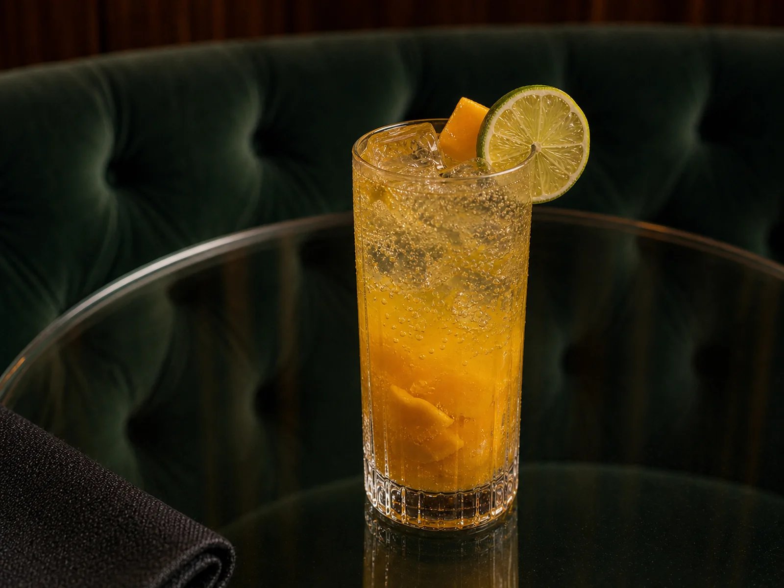 Vietnamese Mango Lime Soda