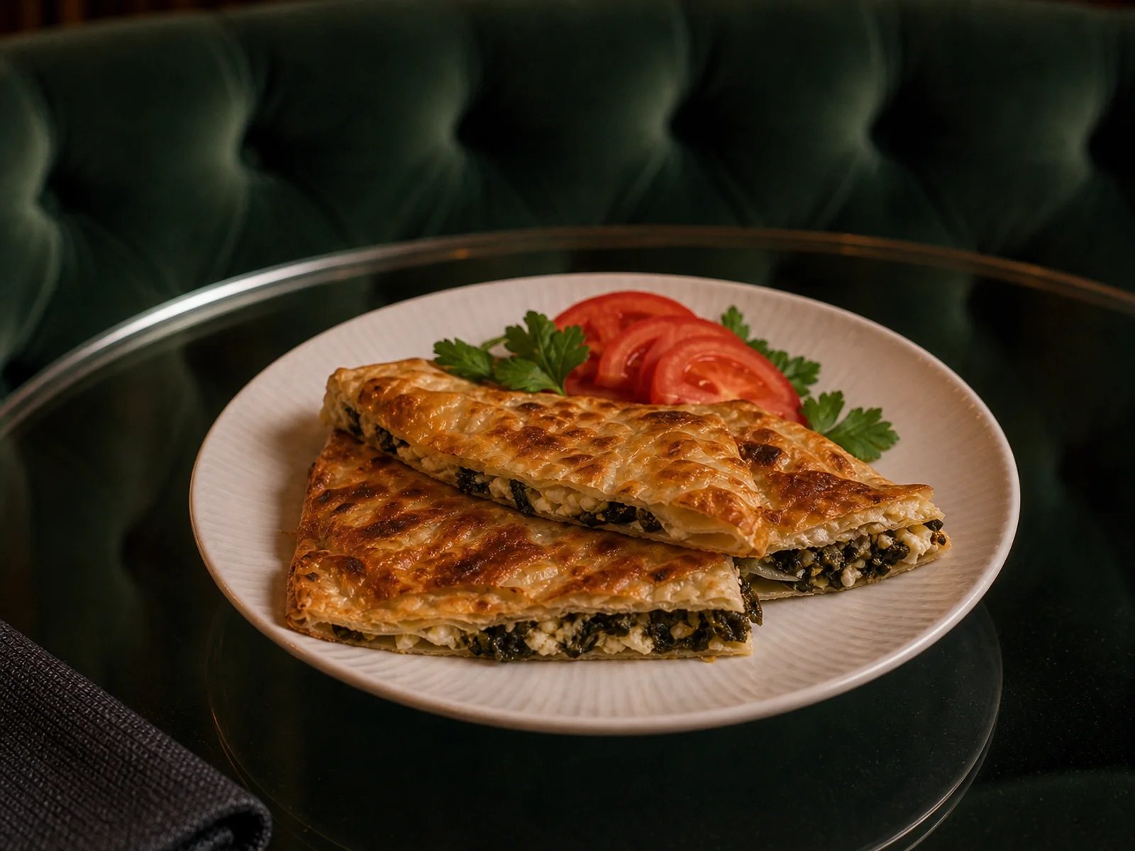 Pan Börek with Chard and Cheese