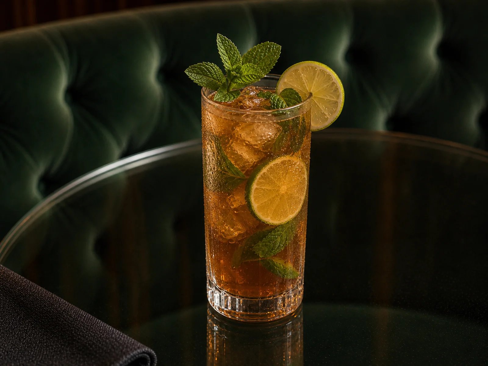 Iced Lime Mint Tea