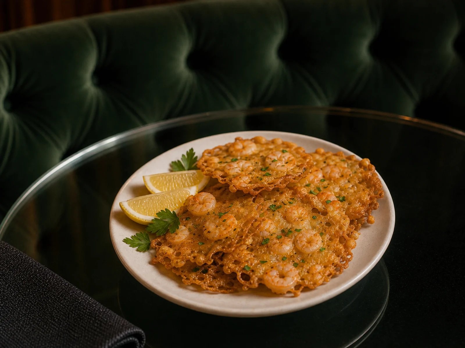 Tortilla de Camarones