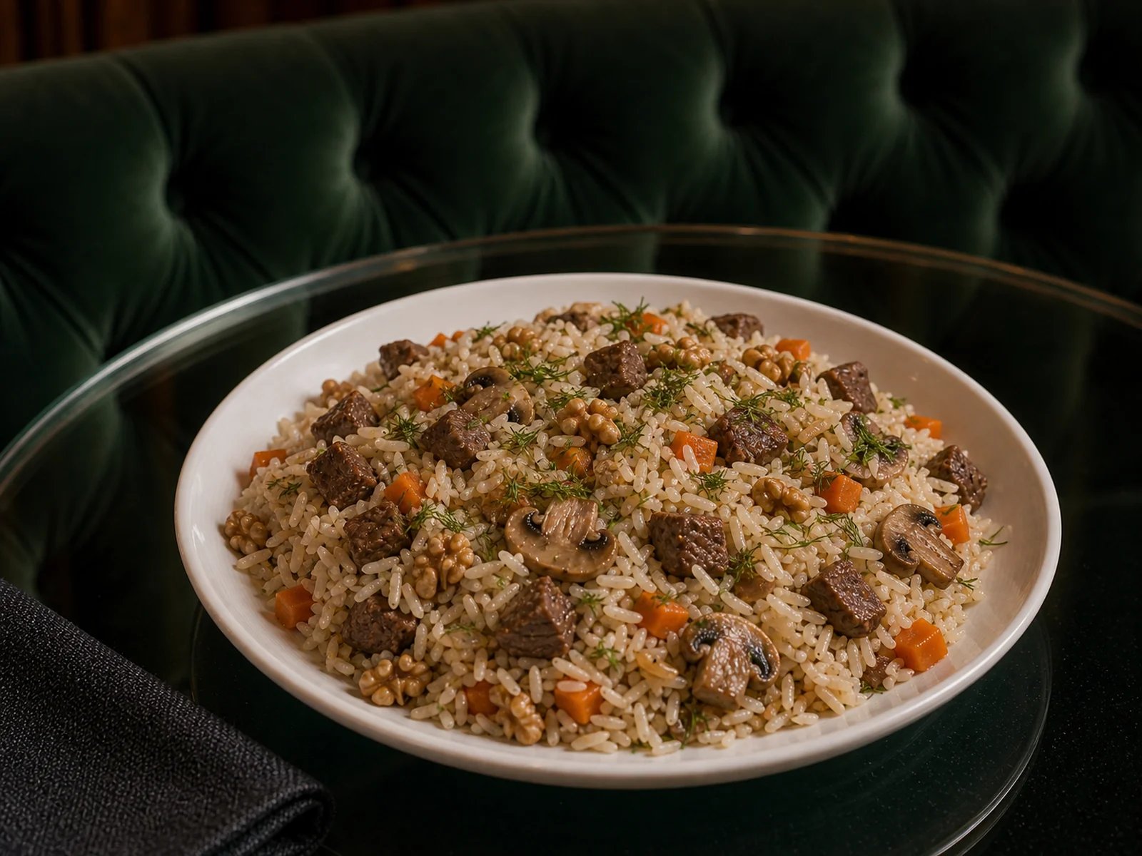 Bolu Mengen Rice Pilaf with Meat