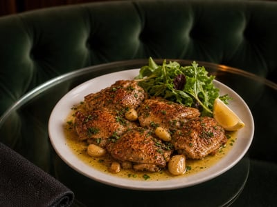 Pollo al Ajillo