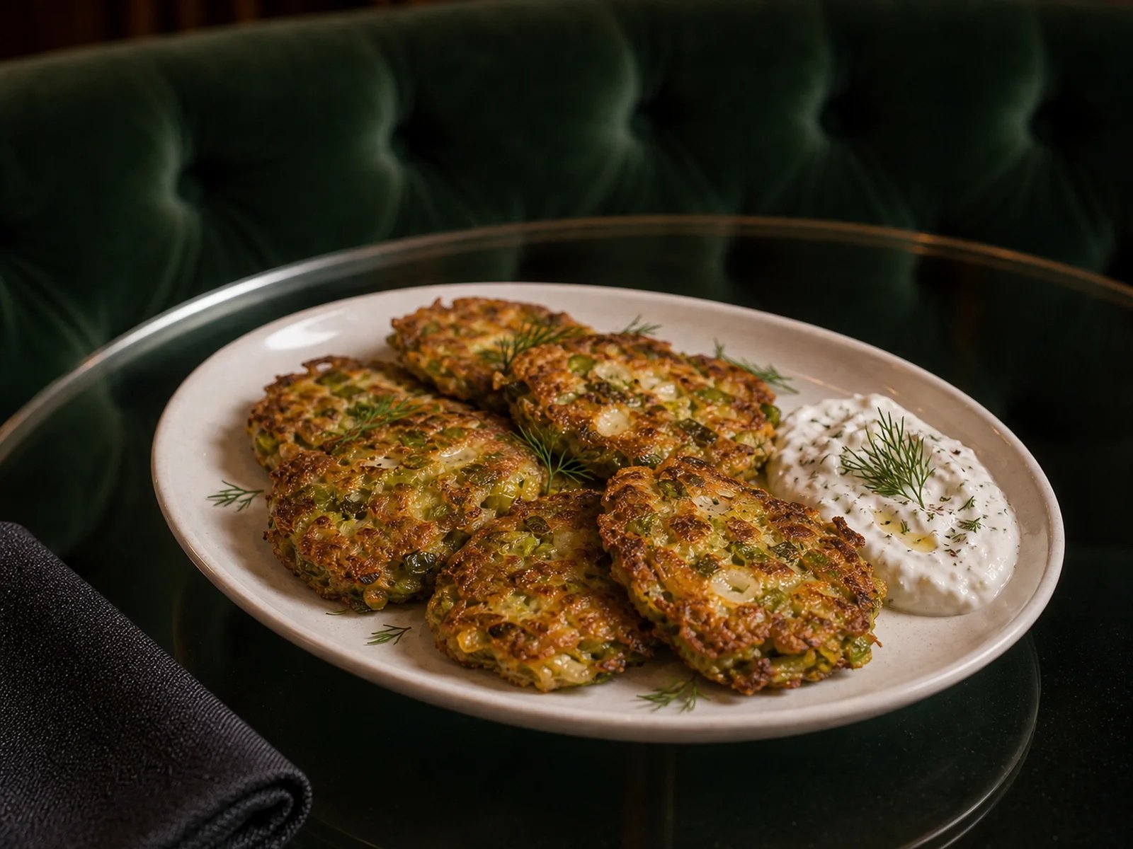 Leek Mihaliç Fritters