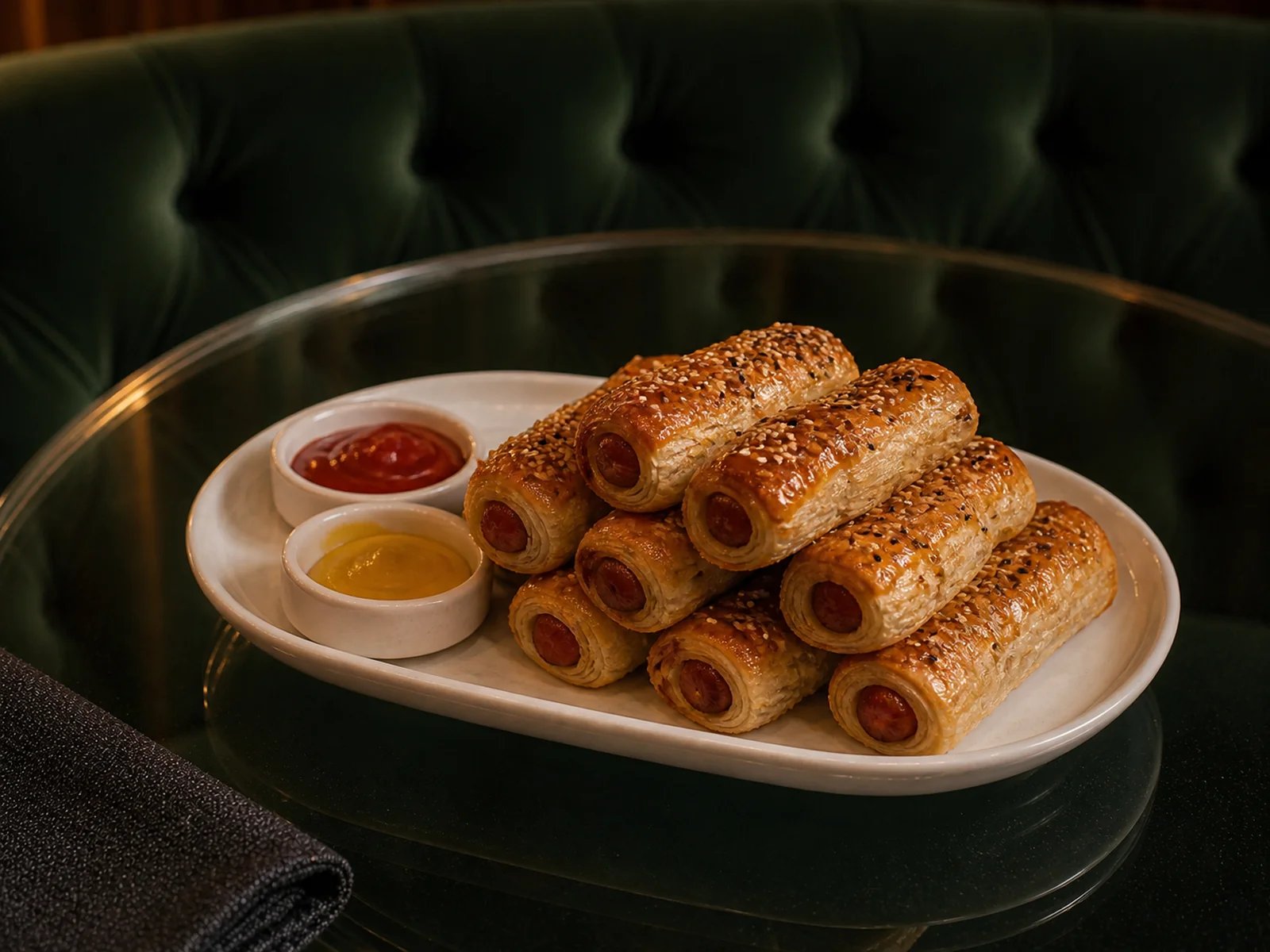 Puff Pastry Sausage Sticks