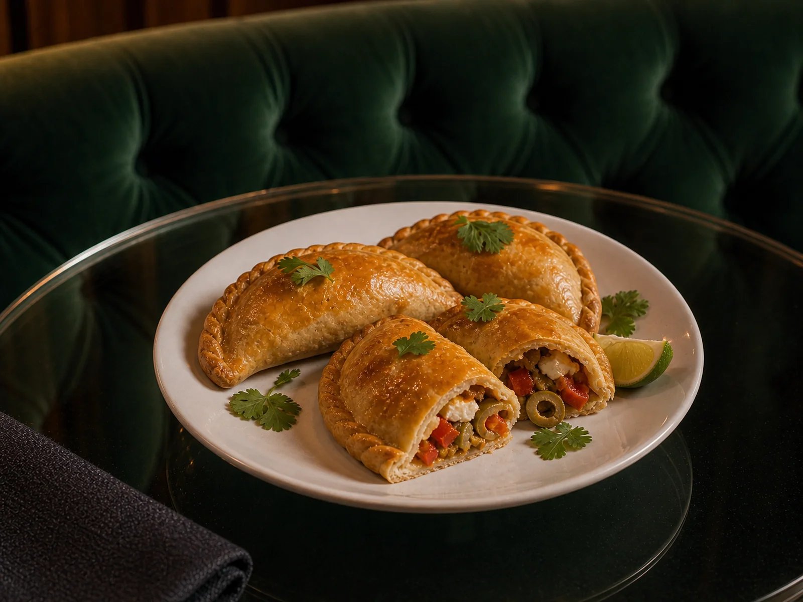 Empanadas with Pepper and Olives