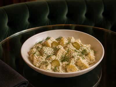 Stockholm Dereotlu Patates Salatası