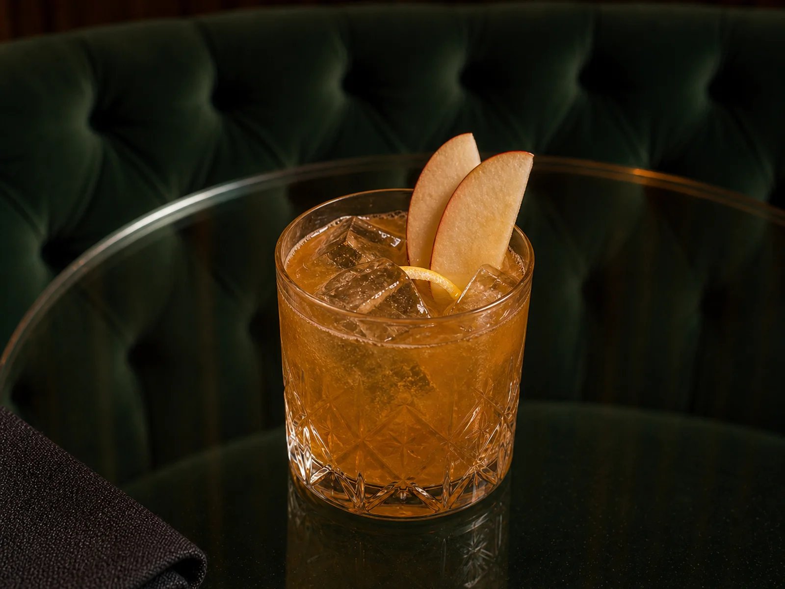 Bourbon Apple Smash
