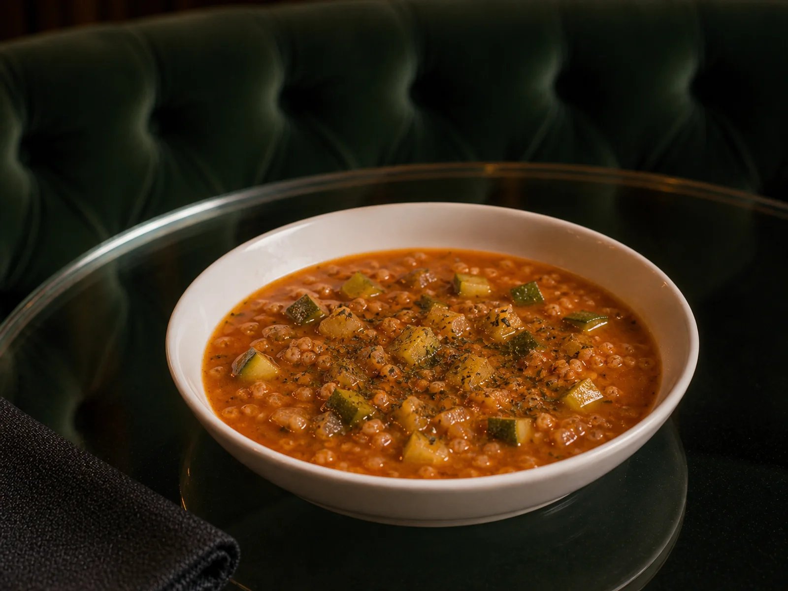 Burdur Zucchini and Wheat Soup