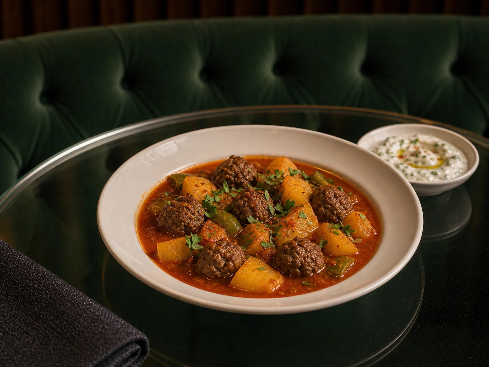 Meatball Potato Stew