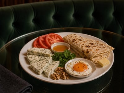 Van Otlu Peynirli Kahvaltı