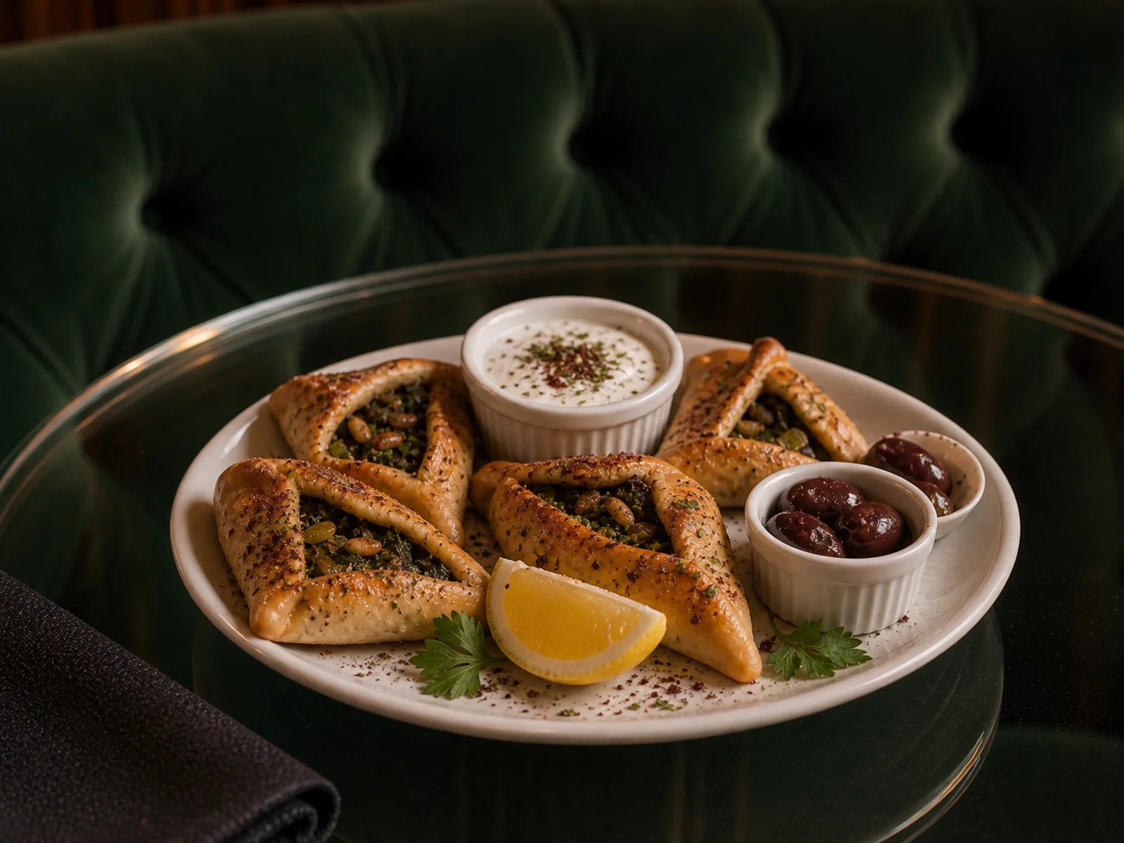 Spinach Fatayer