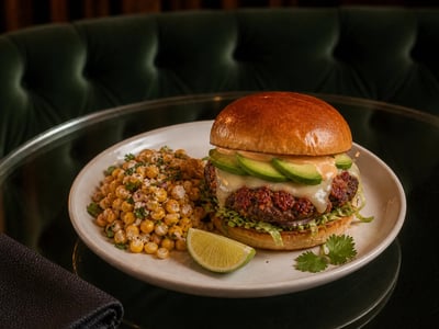 Baharatlı Dana Burger