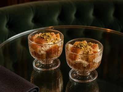Afyon Kaymaklı Ekmek Kadayıfı Kup