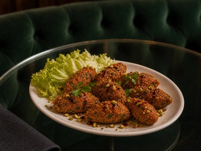 Fıstıklı Bulgur Köfte