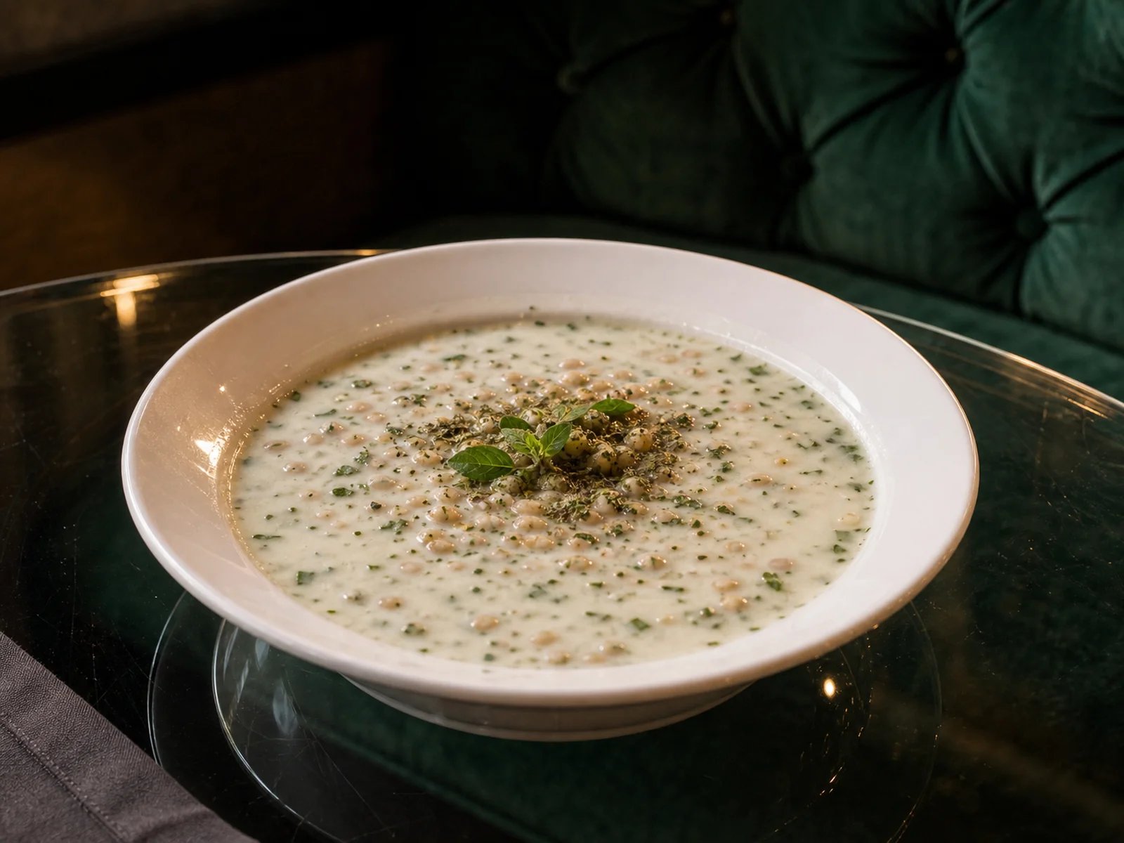 Hakkari Ayran Soup with Thyme