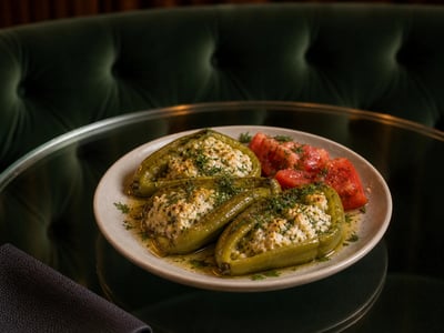 İzmir Peynirli Biber Dolması