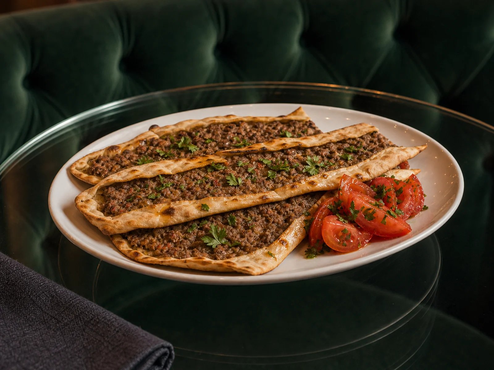 Etli Ekmek vom Sac aus Kastamonu