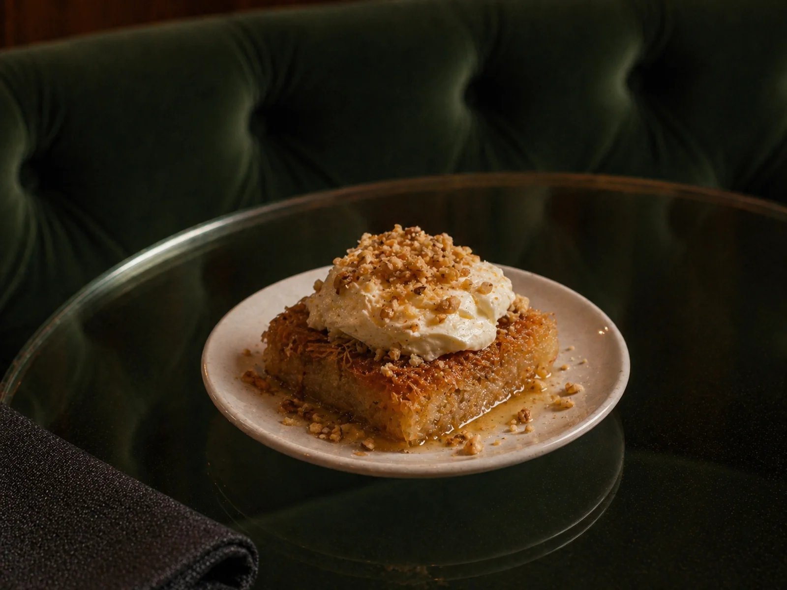 Clotted Cream Bread Kadayif