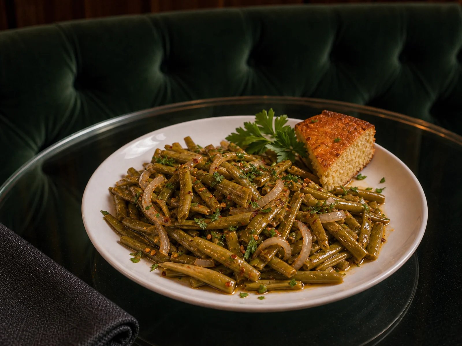 Giresun Pickled Bean Saute