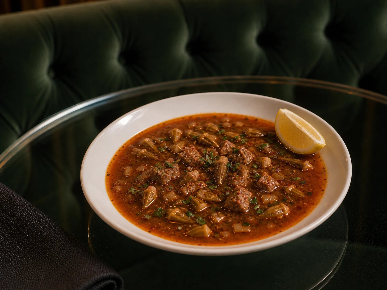 Konya Lemon Okra Soup