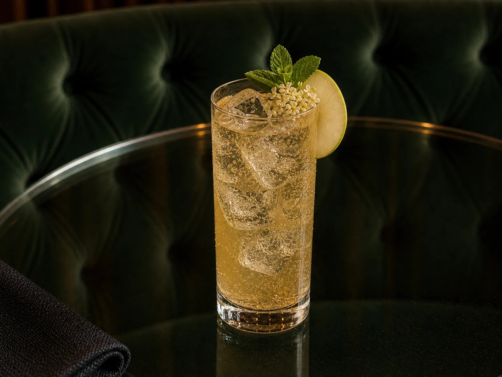 Elderflower Apple Fizz