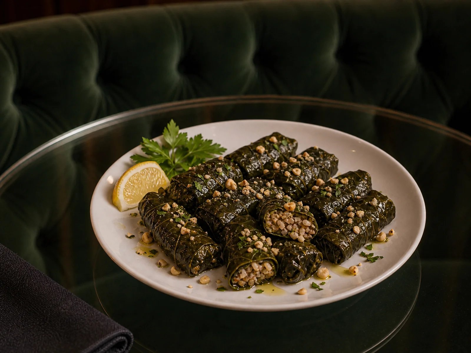 Giresun Black Cabbage Rolls with Hazelnuts