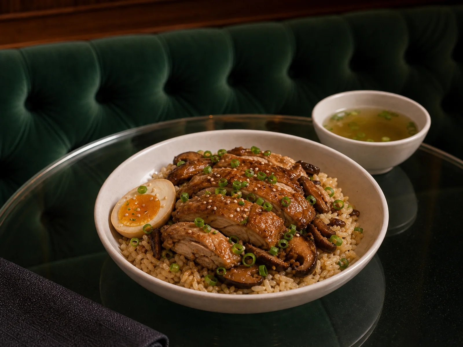 Indonesian Steamed Chicken Rice