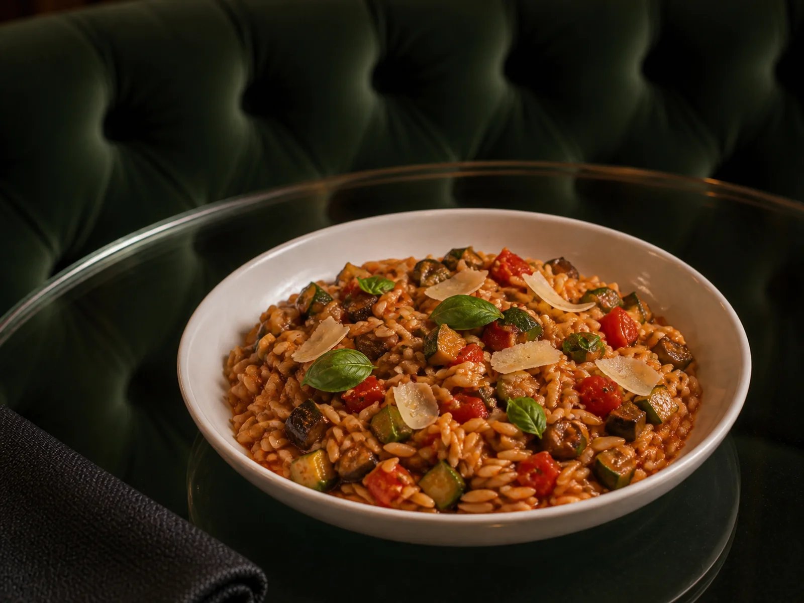 Ratatouille Orzo