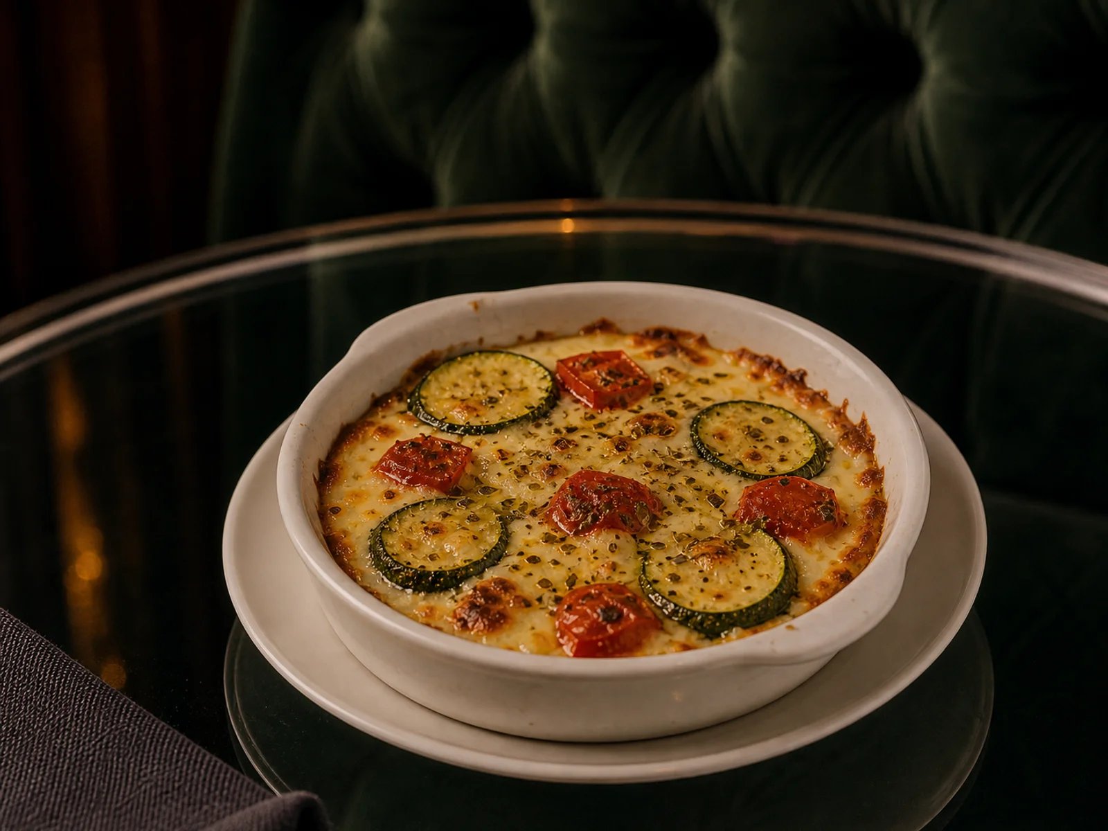 Zucchini-Provoleta