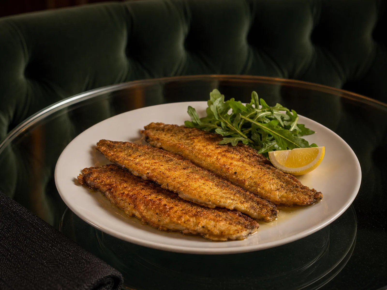 Sinop Fried Mullet in Cornmeal