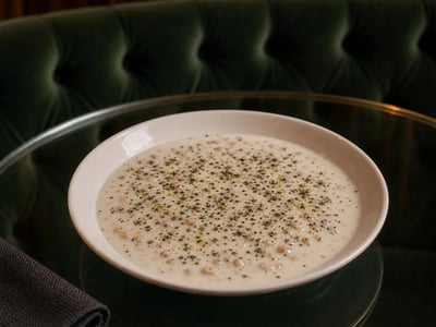 Buğdaylı Yoğurtlu Ayran Çorbası