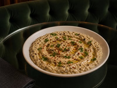 Tahinli Köz Patlıcan Salatası