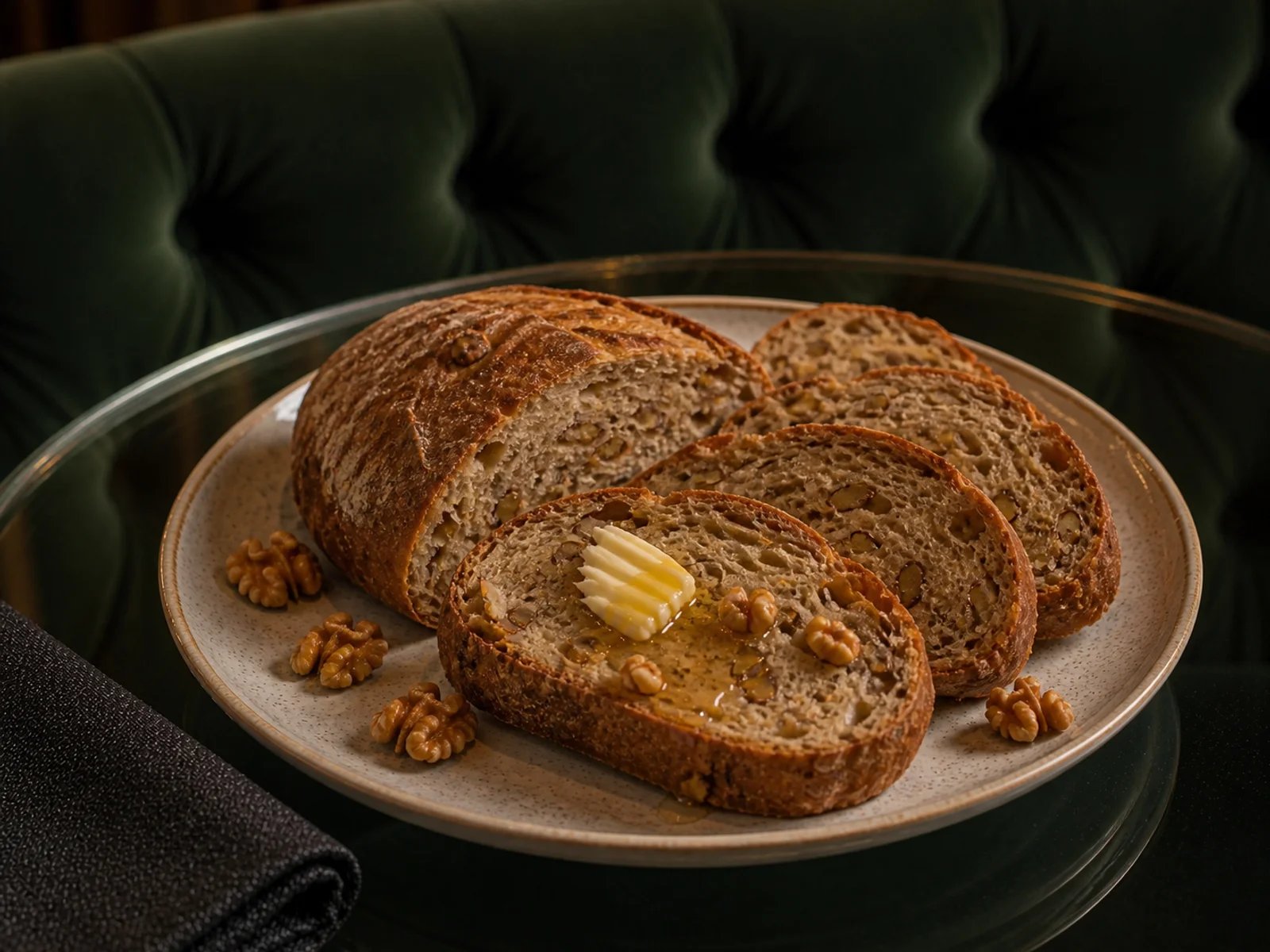 Mengen Walnussbrot