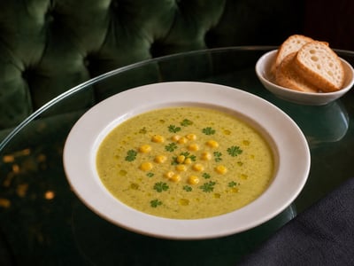 Mısırlı Kabak Çorbası